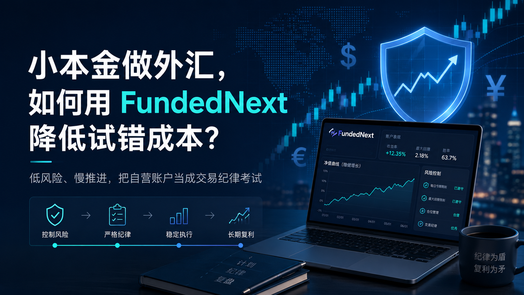 💰 小本金做外汇，如何用 FundedNext 降低试错成本？